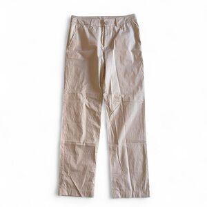 Bogner Cream and tan cargo hiking pants with a relaxed fit